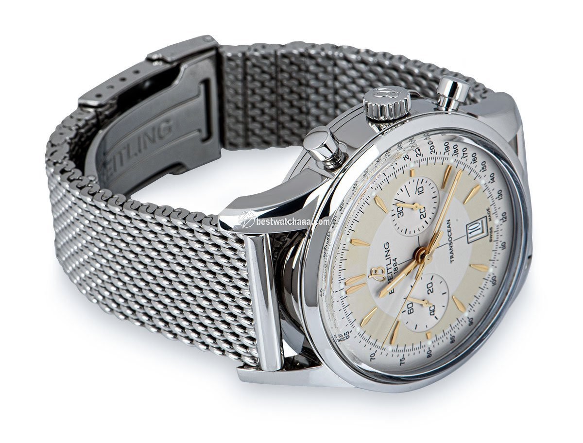 Breitling Transocean Mens watch Unisex Automatic Steel AB015412 G784 154A - gallery