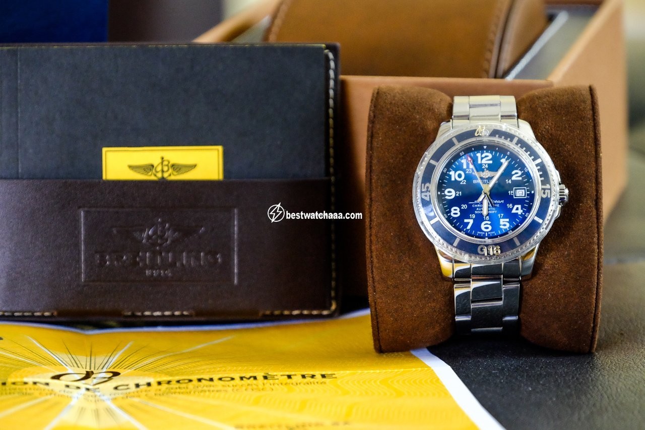 Breitling Superocean II 42 Mens watch Unisex Automatic Steel A17365D11C1A1 - gallery