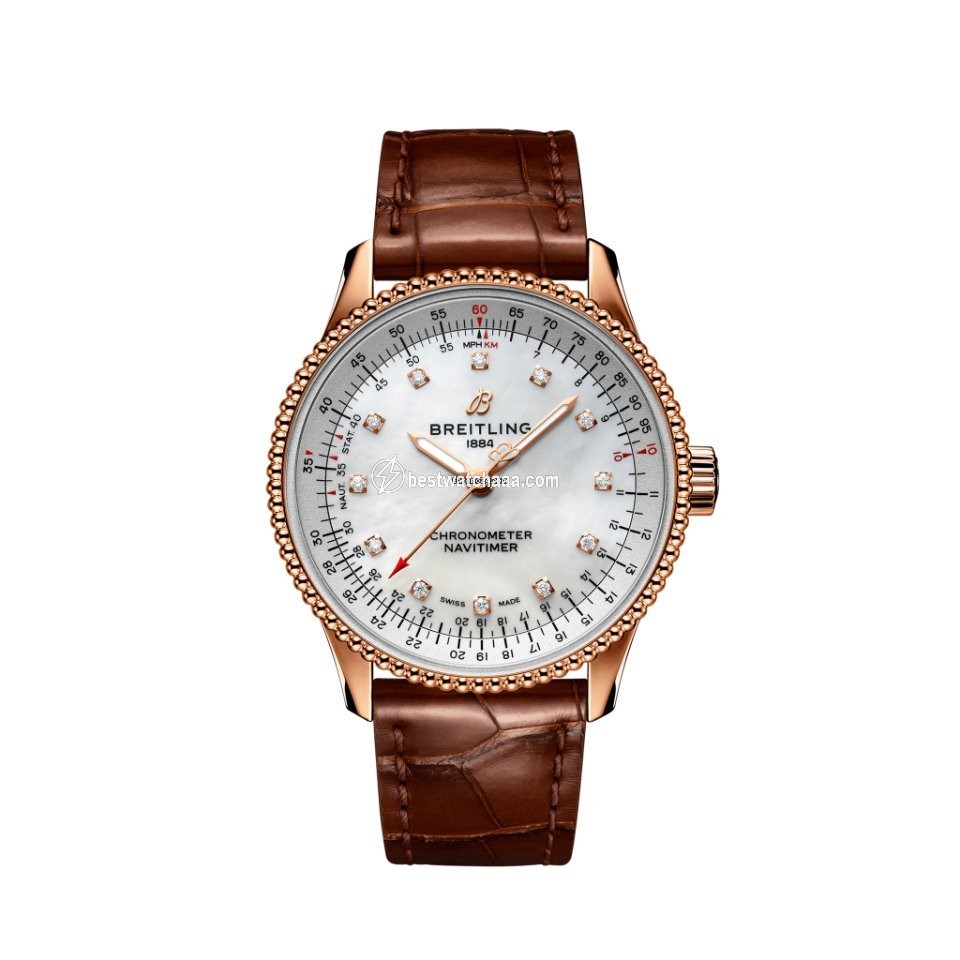 Breitling Navitimer Womens watch Automatic Red gold R17395211A1P2