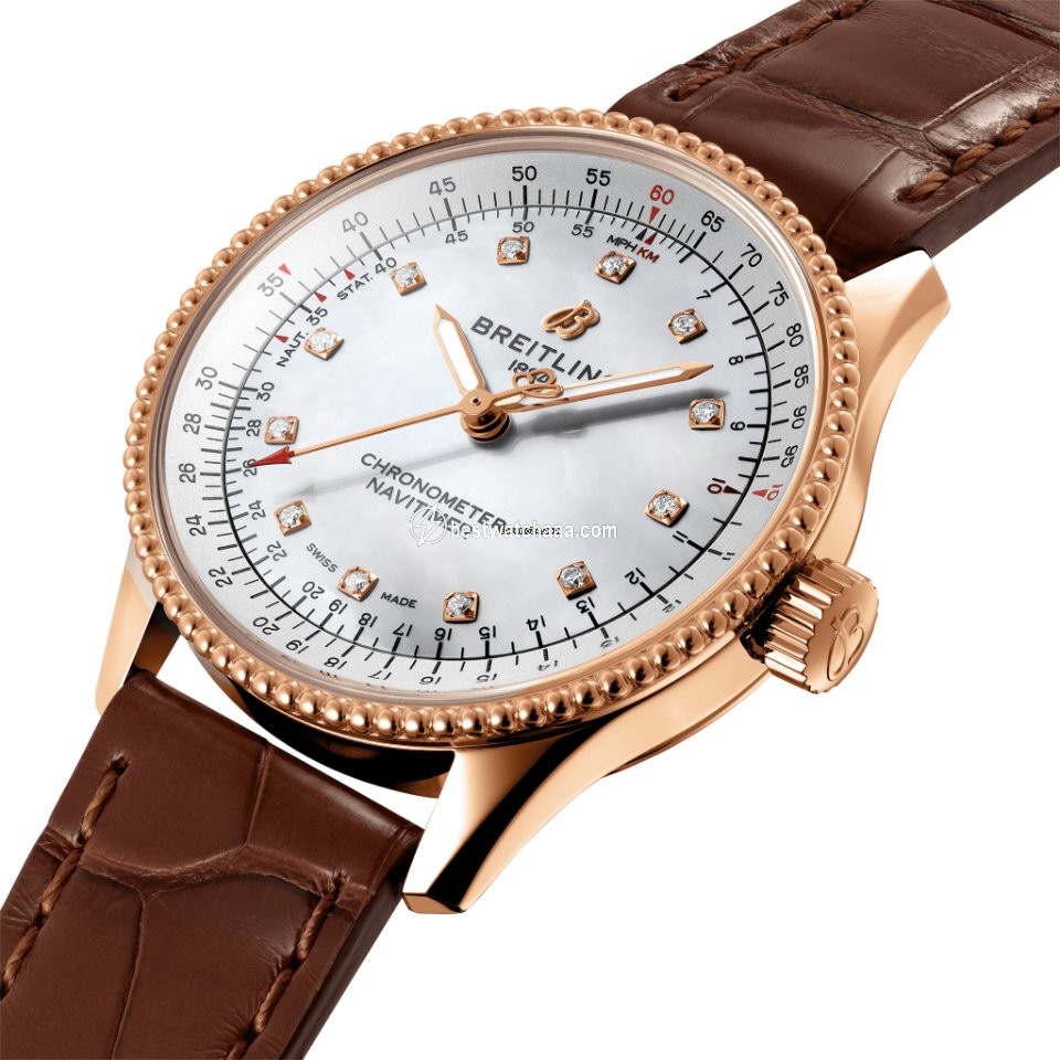 Breitling Navitimer Womens watch Automatic Red gold R17395211A1P2 - gallery