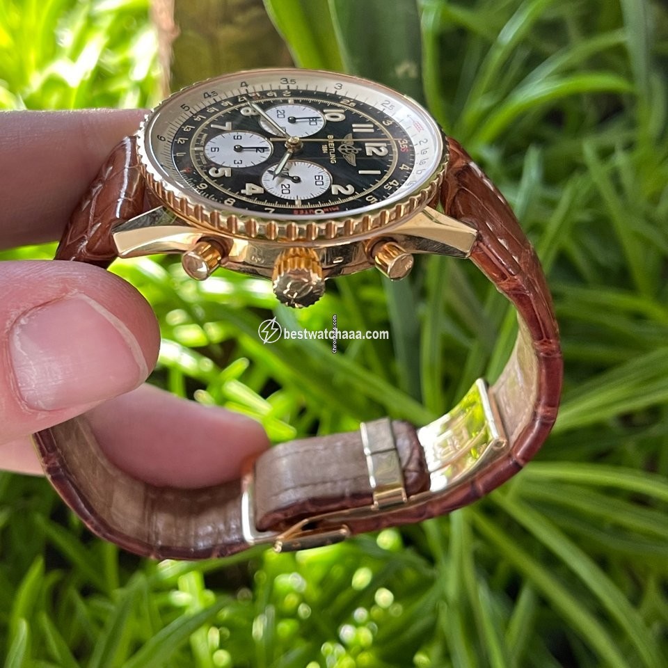 Breitling Navitimer Mens watch Unisex Yellow gold K30021 - gallery