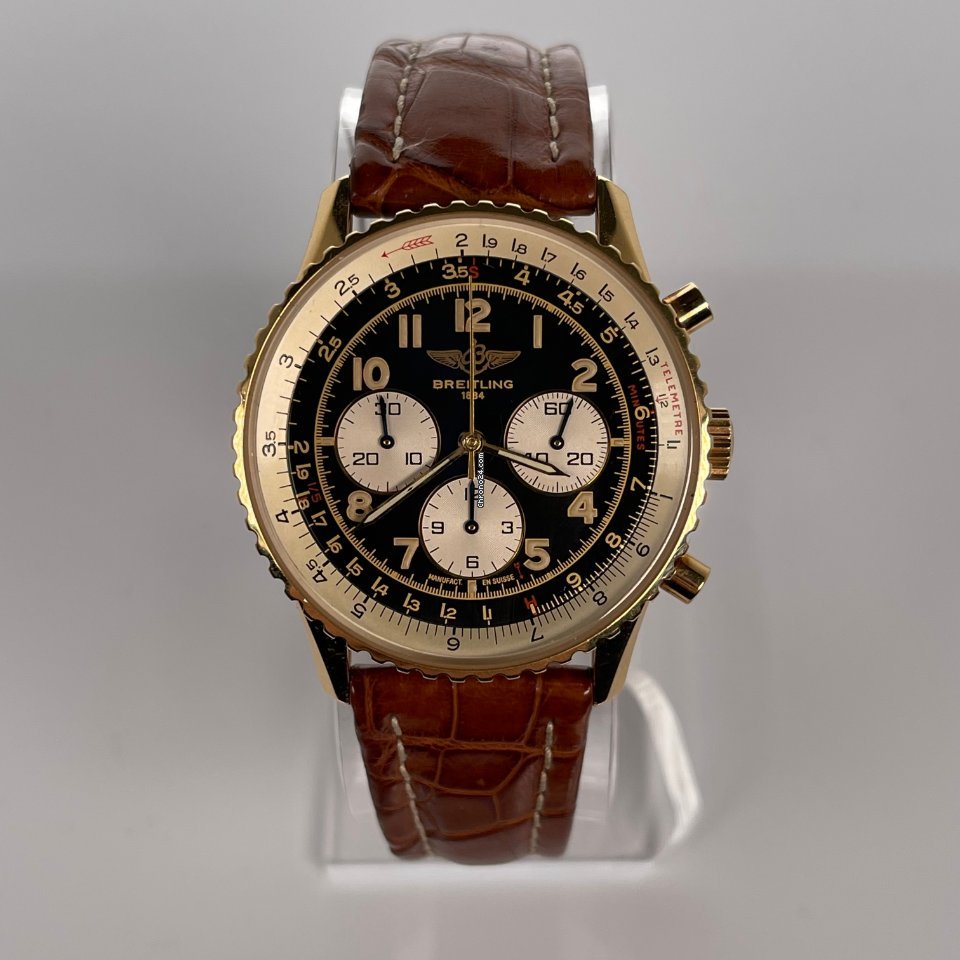 Breitling Navitimer Mens watch Unisex Yellow gold K30021 - gallery