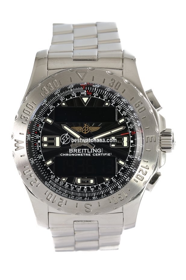 Breitling Airwolf Mens watch Unisex Quartz Steel A78363