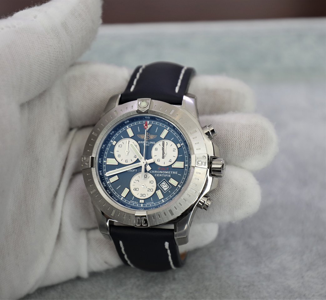 Breitling Colt Chronograph Mens watch Unisex Quartz Steel A73388111C1X1 - gallery