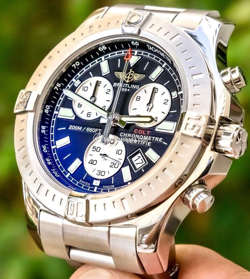 Breitling Colt Chronograph Mens watch Unisex Quartz Steel A7338811 BD43 - gallery