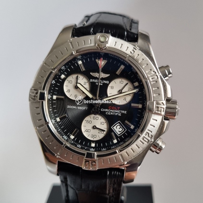 Breitling Colt Chronograph Mens watch Unisex Quartz Steel A73380 - gallery