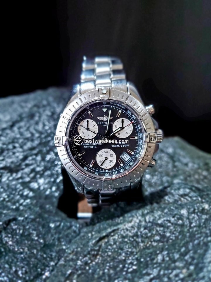 Breitling Colt Chronograph Mens watch Unisex Quartz Steel A73350