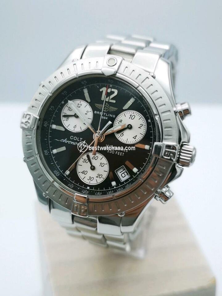 Breitling Colt Chronograph Mens watch Unisex Quartz Steel A53050 - gallery