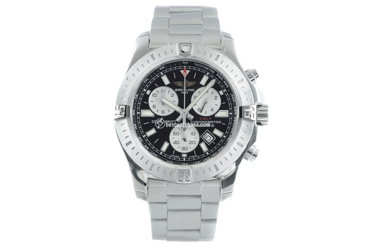Breitling Colt Chronograph Mens watch Unisex Quartz Steel A73388 - gallery
