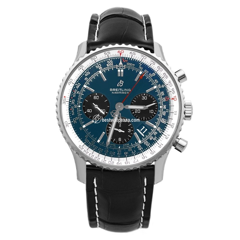 Breitling Navitimer 1 B01 Chronograph 43 Mens watch Unisex Automatic Steel AB0121211C1P3