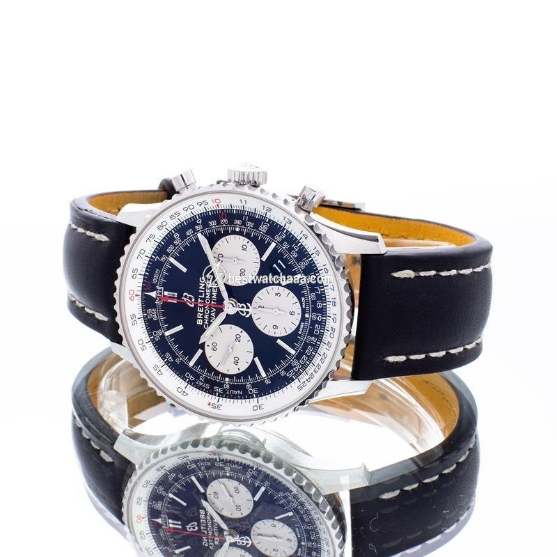 Breitling Navitimer 1 B01 Chronograph 43 Mens watch Unisex Automatic Steel Ab0121211b1x1 - gallery