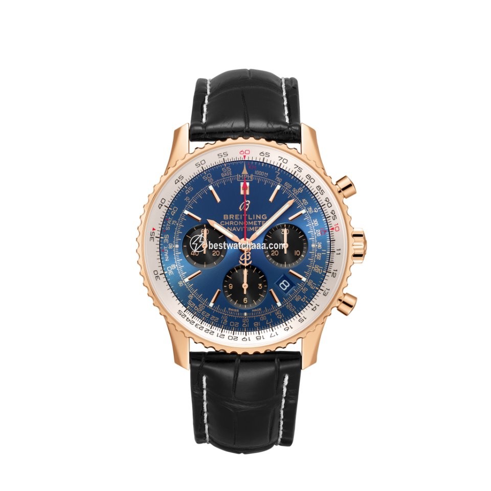 Breitling Navitimer 1 B01 Chronograph 43 Mens watch Unisex Automatic Red gold RB0121211C1P3