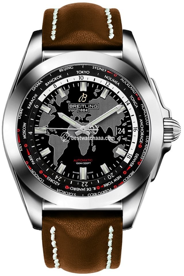 Breitling Galactic Unitime Mens watch Unisex Automatic Steel WB3510U4-BD94-437X