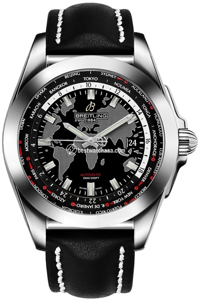 Breitling Galactic Unitime Mens watch Unisex Automatic Steel WB3510U4-BD94-435X