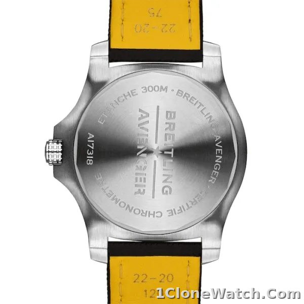Breitling Avenger Men Automatic Black Fabric Watch A17318101B1X2