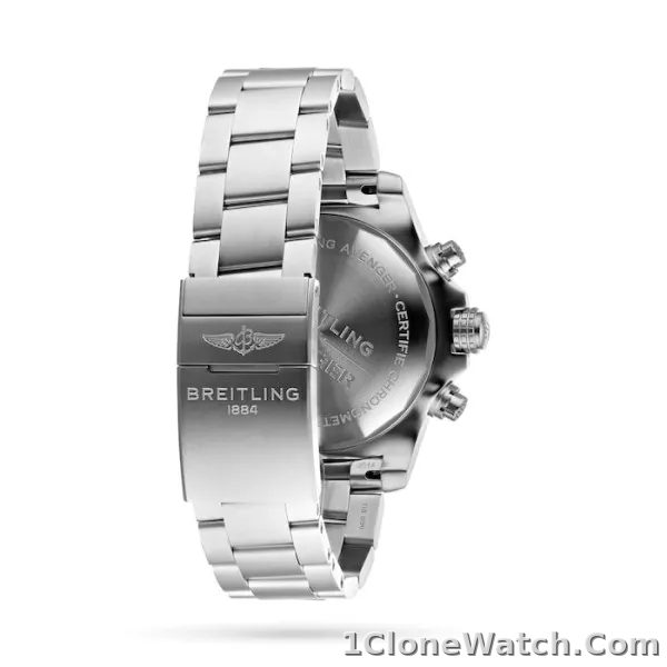 Breitling Avenger Men Automatic Black Stainless Steel Watch A13317101B1A1
