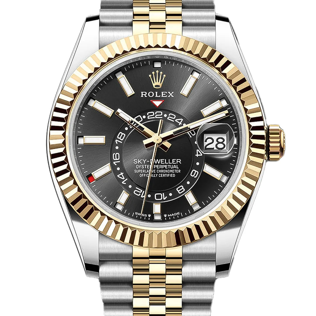 Rolex Super Clone Sky-Dweller Black Dial 336933