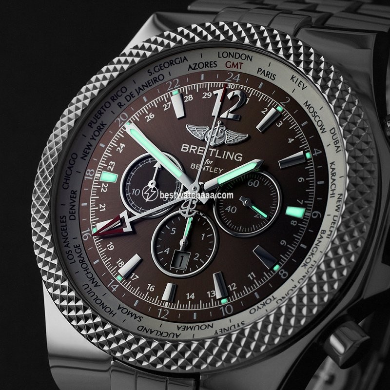 Breitling Bentley GMT Mens watch Unisex Steel A4736212 - gallery