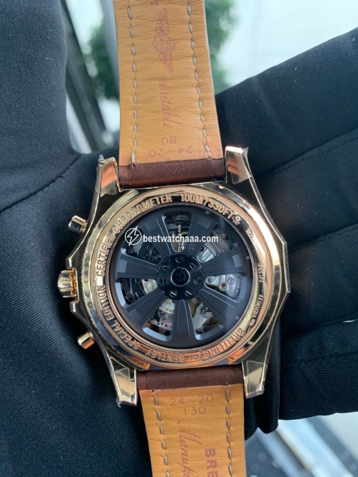 Breitling Bentley B06 Mens watch Unisex Automatic Rose gold RB061112 - gallery