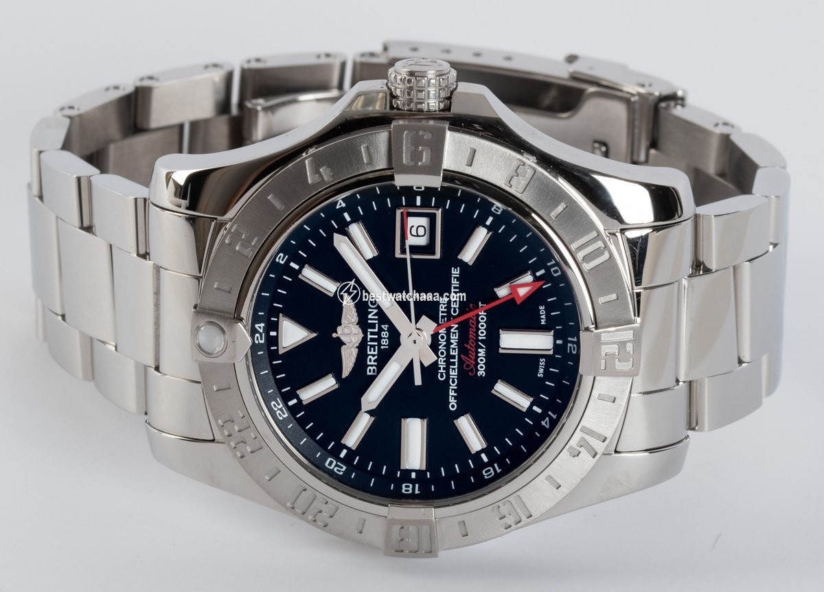 Breitling Avenger II GMT Mens watch Unisex Automatic Steel A3239011 BC35 - gallery