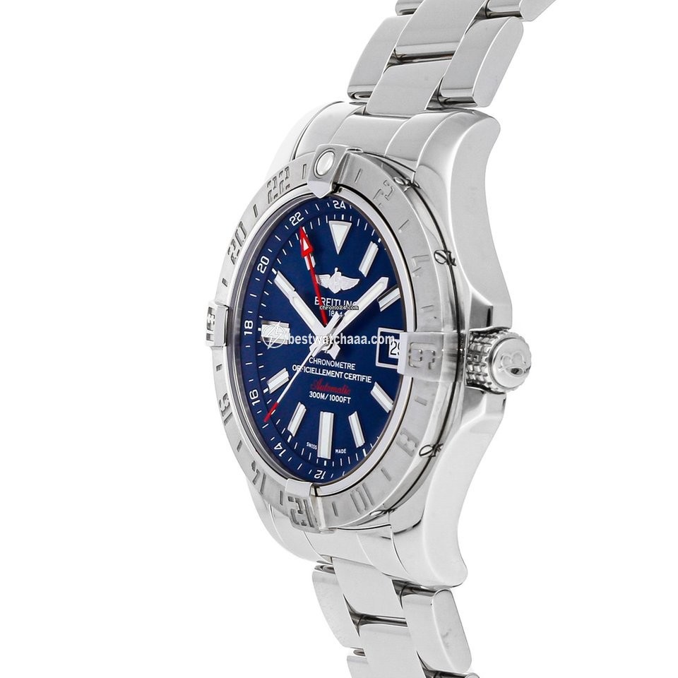 Breitling Avenger II GMT Mens watch Unisex Automatic Steel A3239011 C872 - gallery