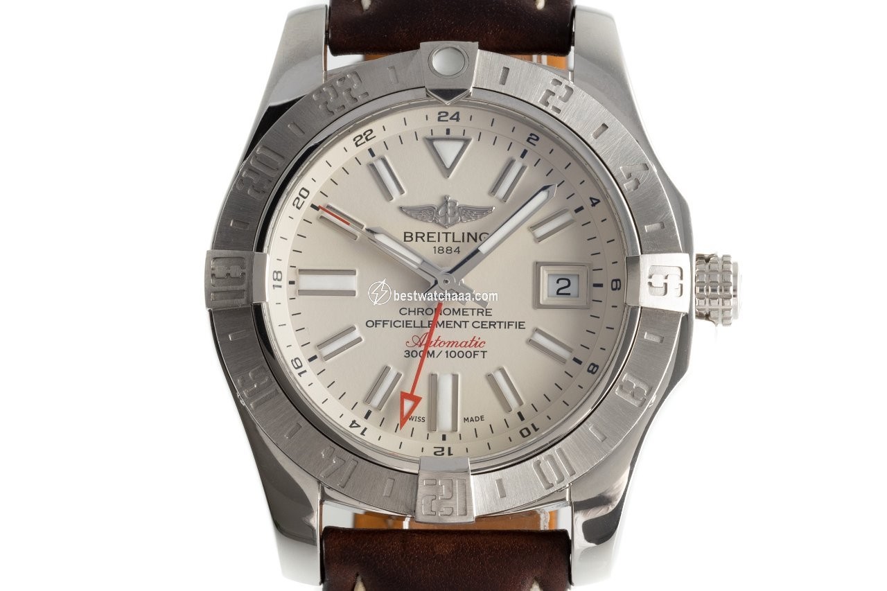 Breitling Avenger II GMT Mens watch Unisex Automatic Steel A3239011 G778