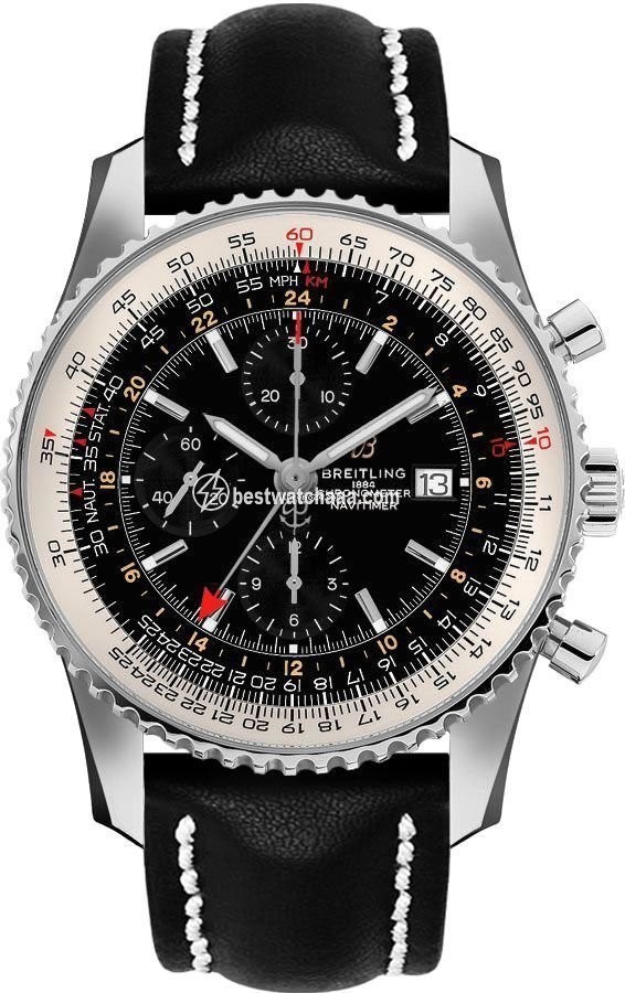 Breitling Navitimer GMT Mens watch Unisex Automatic Steel A24322121B2X2