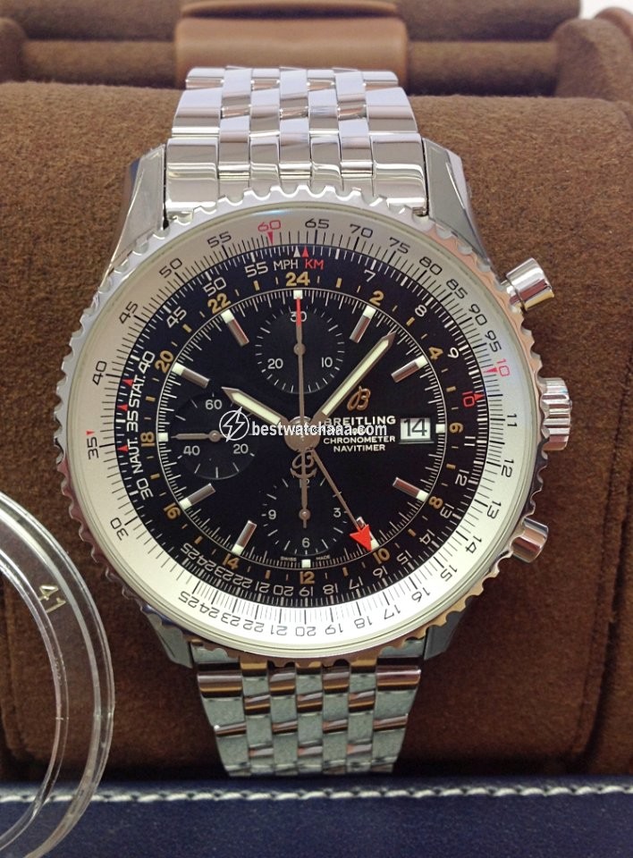 Breitling Navitimer GMT Mens watch Unisex Automatic Steel A24322121B2A1
