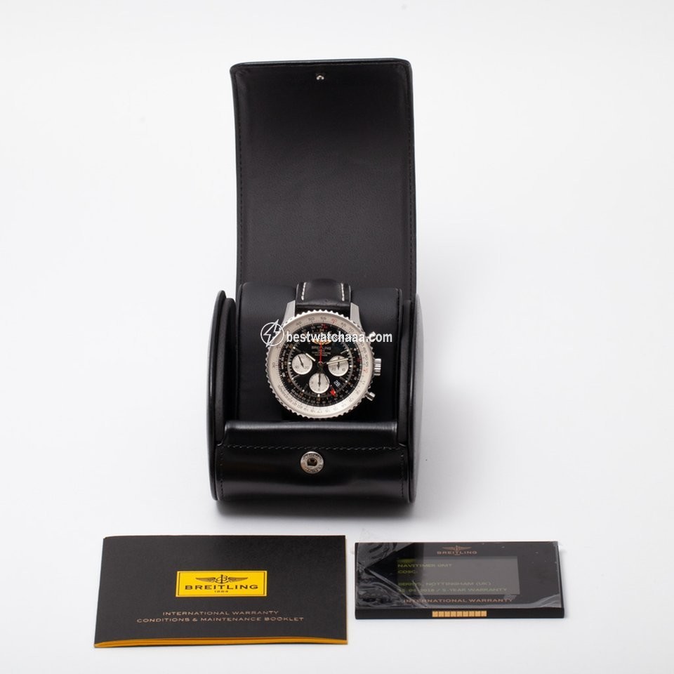 Breitling Navitimer GMT Mens watch Unisex Automatic Steel AB044121 BD24 - gallery