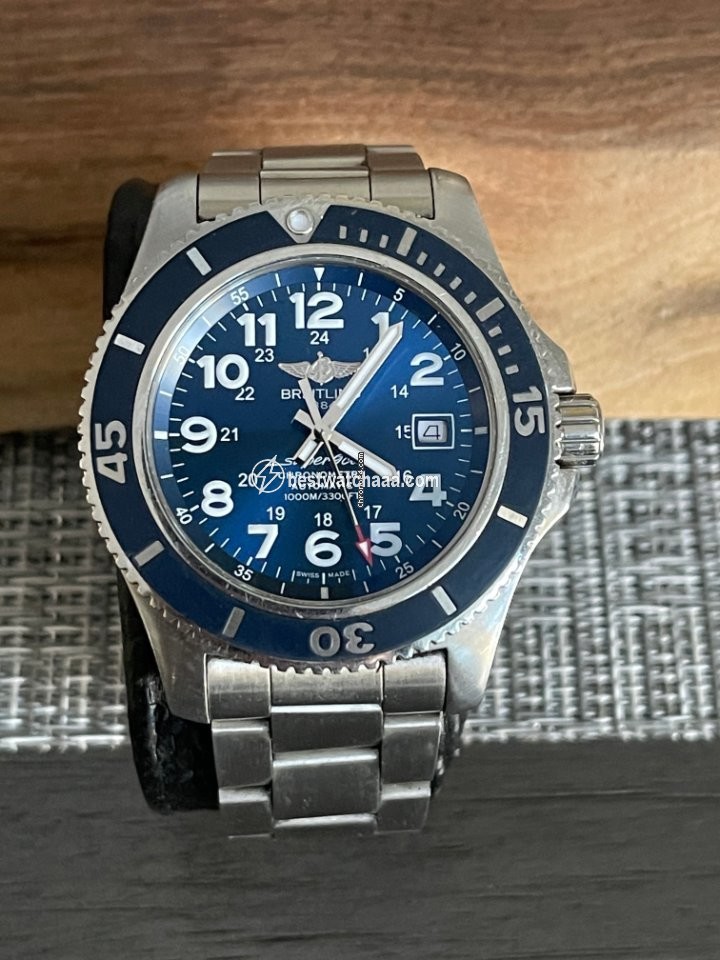 Breitling Superocean II 44 Mens watch Unisex Automatic Steel A17392D8 C910-162A