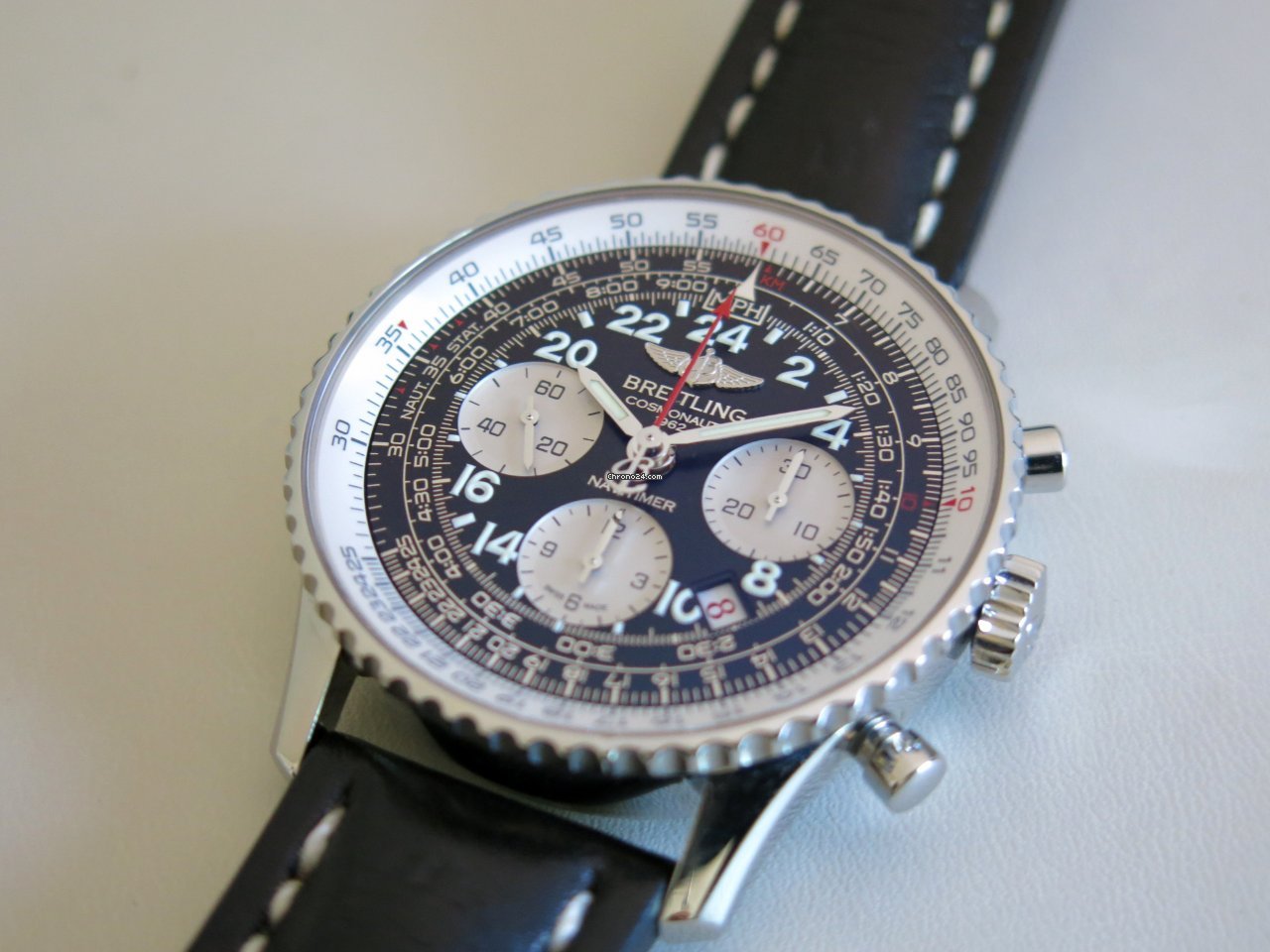 Breitling Navitimer Cosmonaute Mens watch Unisex Manual winding Steel AB021012.BB59.435X.A20BA.1 - gallery