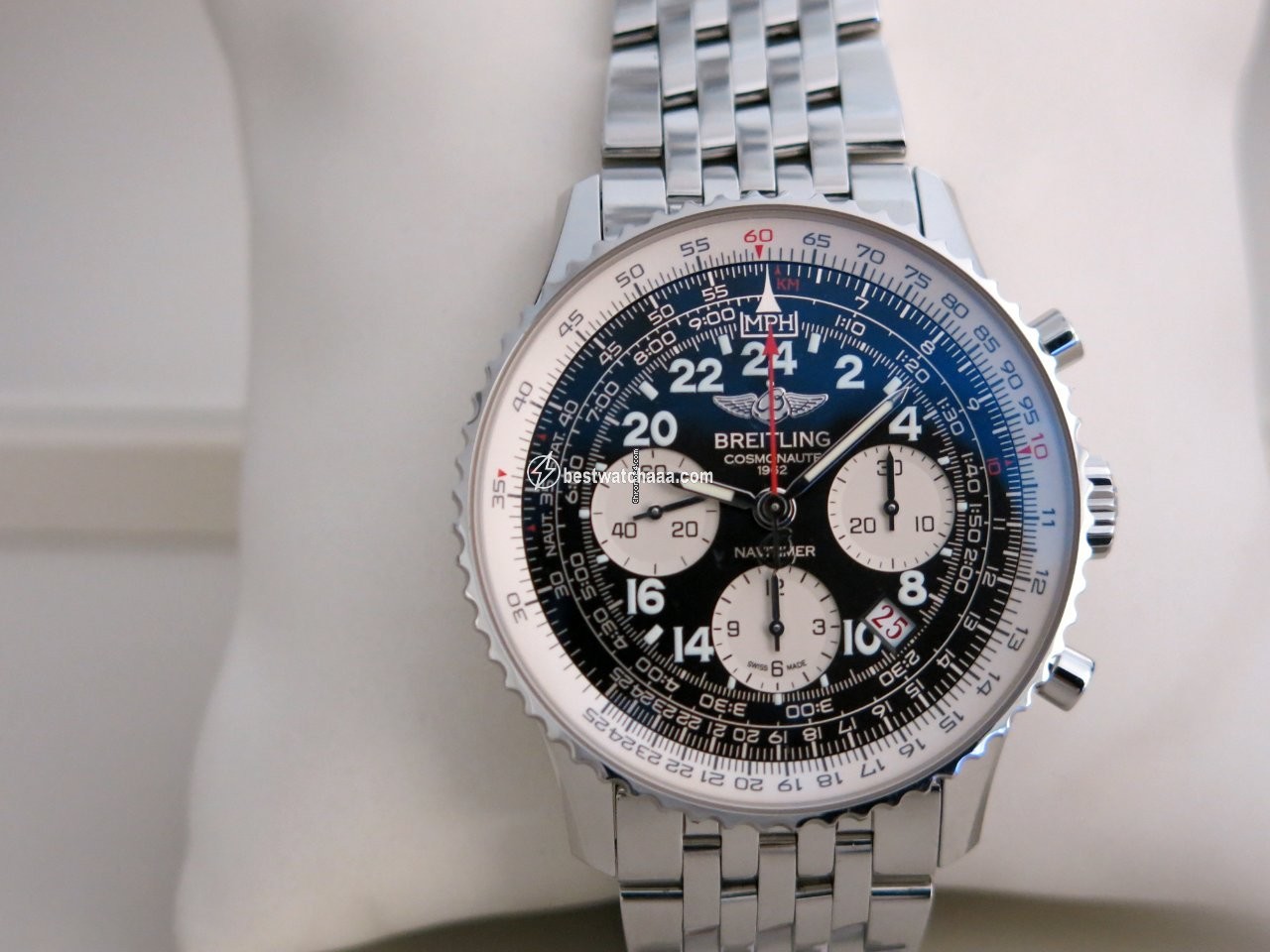 Breitling Navitimer Cosmonaute Mens watch Unisex Manual winding Steel AB021012 BB59 - gallery