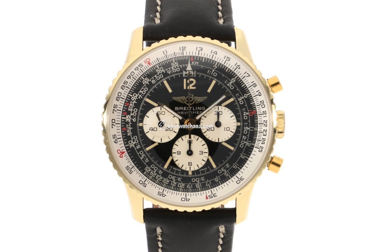 Breitling Navitimer Cosmonaute Mens watch Unisex Manual winding Yellow gold 81600