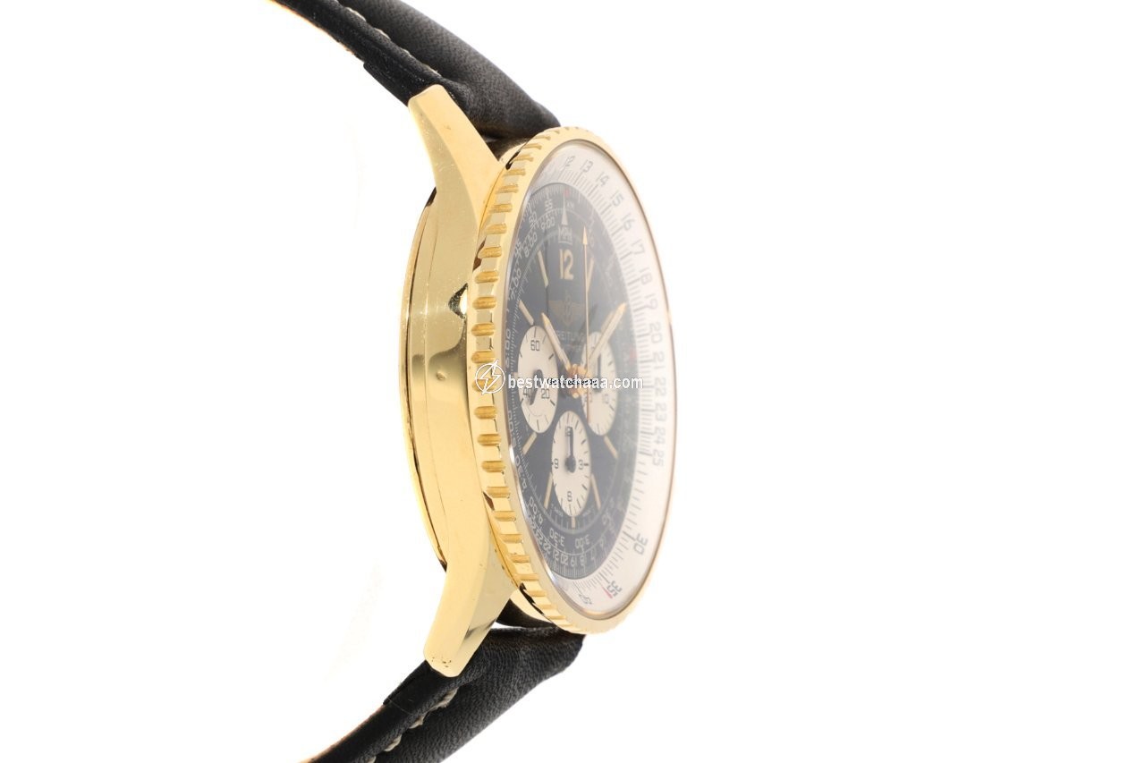 Breitling Navitimer Cosmonaute Mens watch Unisex Manual winding Yellow gold 81600 - gallery