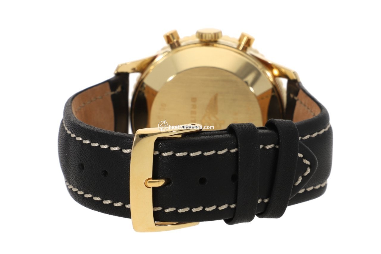 Breitling Navitimer Cosmonaute Mens watch Unisex Manual winding Yellow gold 81600 - gallery