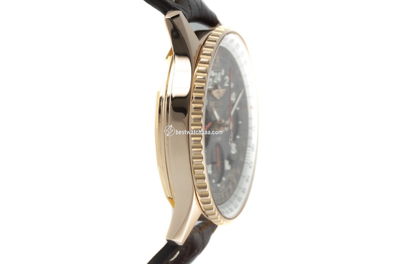 Breitling Navitimer Cosmonaute Mens watch Unisex Manual winding Red gold RB0210 - gallery