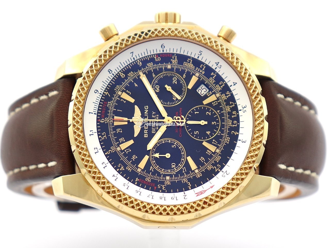 Breitling Bentley Motors Mens watch Unisex Automatic Yellow gold K25362 - gallery