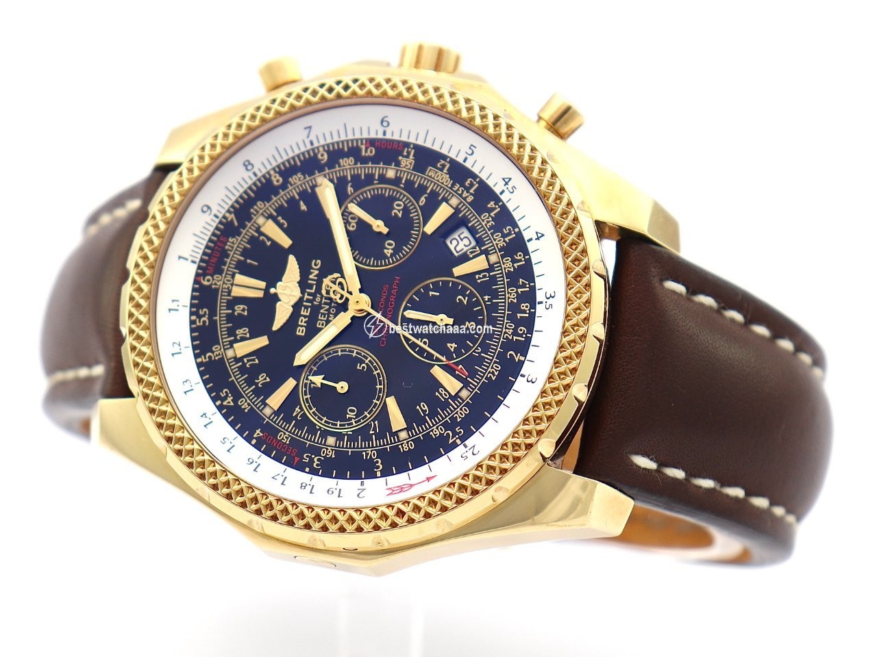 Breitling Bentley Motors Mens watch Unisex Automatic Yellow gold K25362 - gallery