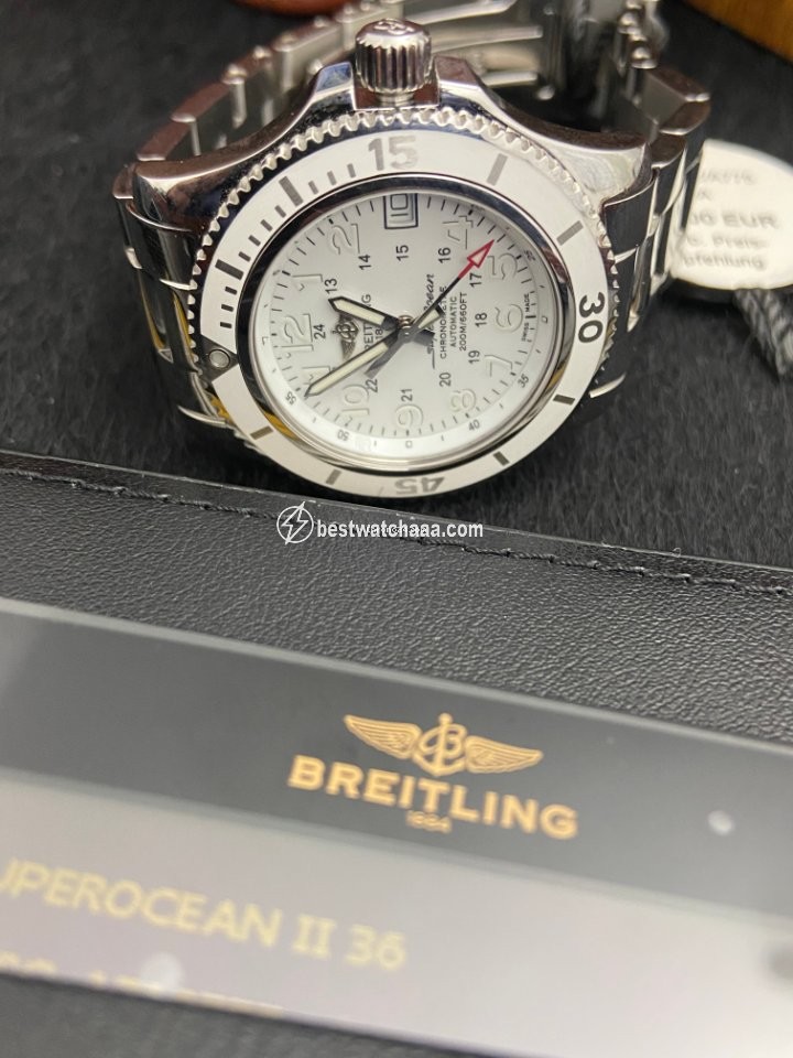 Breitling Superocean II 36 Womens watch Automatic Steel A17312D2 A775-179A - gallery
