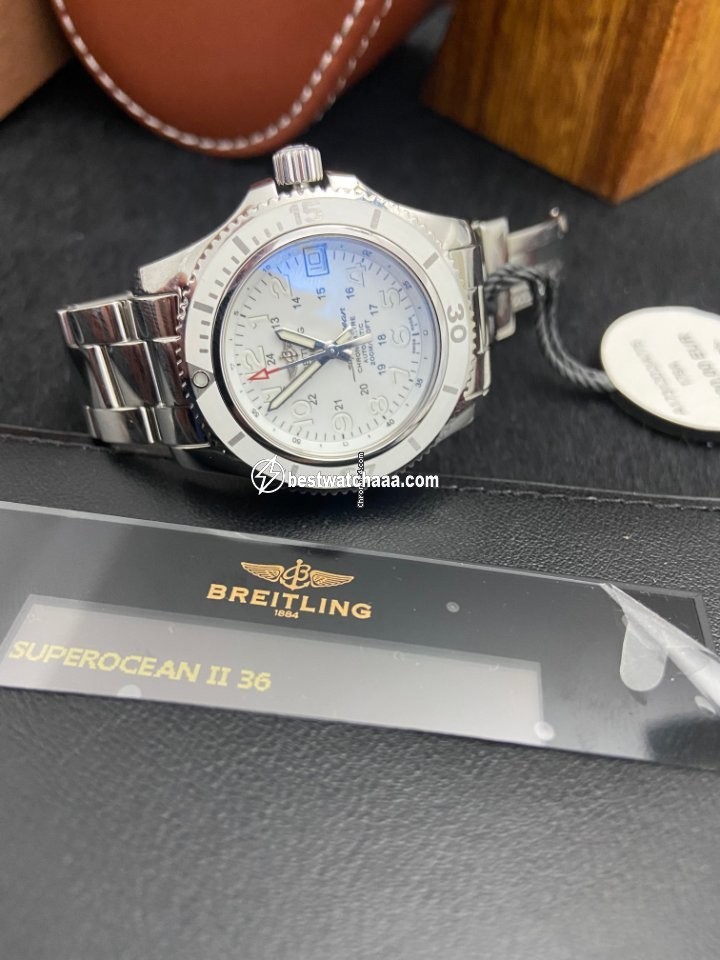 Breitling Superocean II 36 Womens watch Automatic Steel A17312D2 A775-179A - gallery