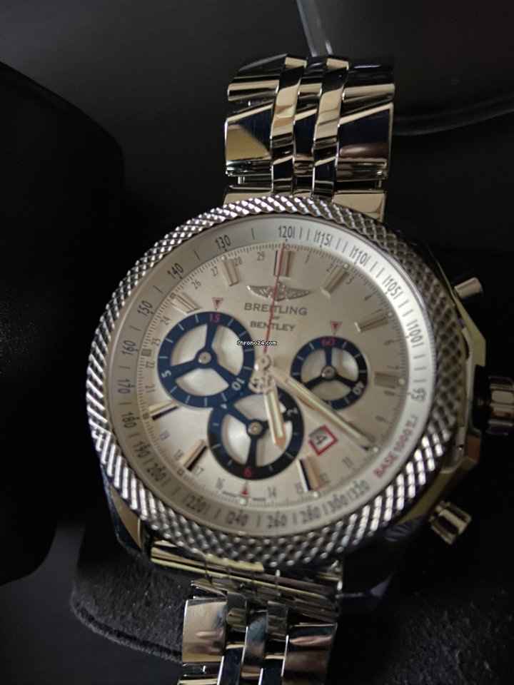 Breitling Bentley Barnato Steel A2536621 G732 - gallery