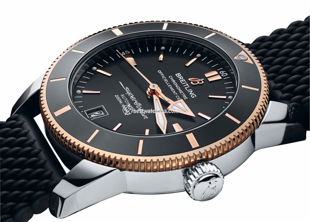 Breitling Superocean Heritage 42 Mens watch Unisex Automatic Gold Steel UB2010121 B1S1 - gallery