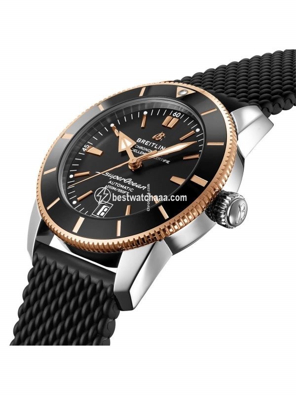 Breitling Superocean Heritage 42 Mens watch Unisex Automatic Gold Steel UB2010121 B1S1 - gallery