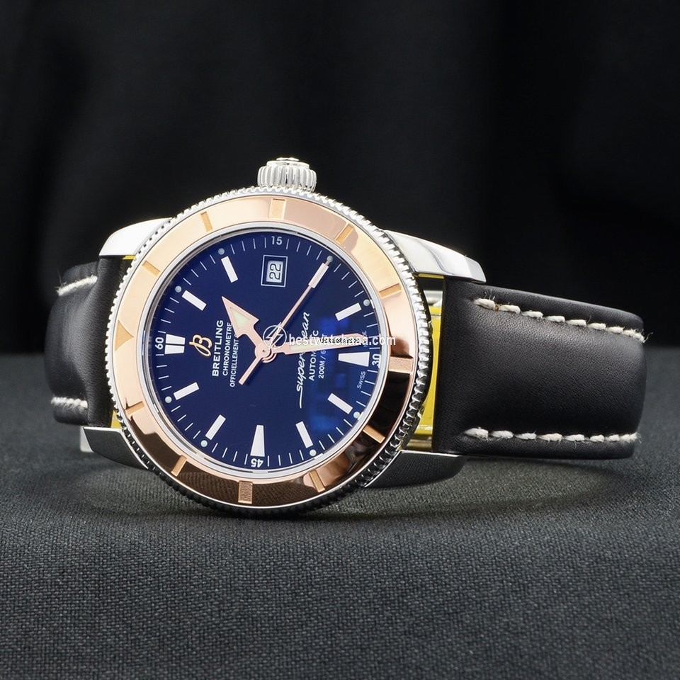 Breitling Superocean Heritage 42 Mens watch Unisex Automatic Gold Steel U17321 - gallery