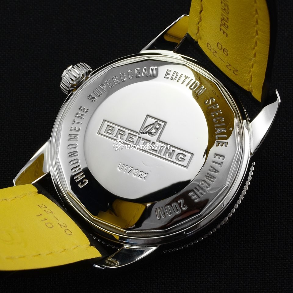 Breitling Superocean Heritage 42 Mens watch Unisex Automatic Gold Steel U17321 - gallery