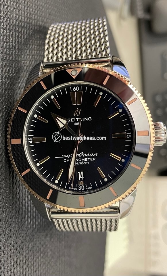 Breitling Superocean Heritage Mens watch Unisex Automatic Gold Steel UB2030121B1A1 - gallery