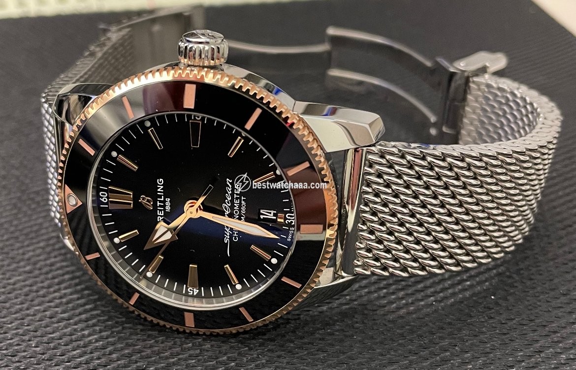 Breitling Superocean Heritage Mens watch Unisex Automatic Gold Steel UB2030121B1A1 - gallery