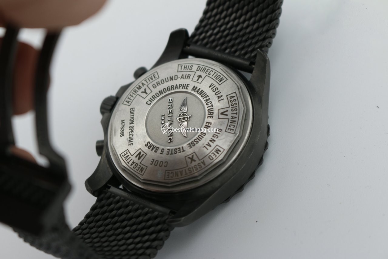 Breitling Chronospace Military Mens watch Unisex Quartz Steel M7836622 - gallery