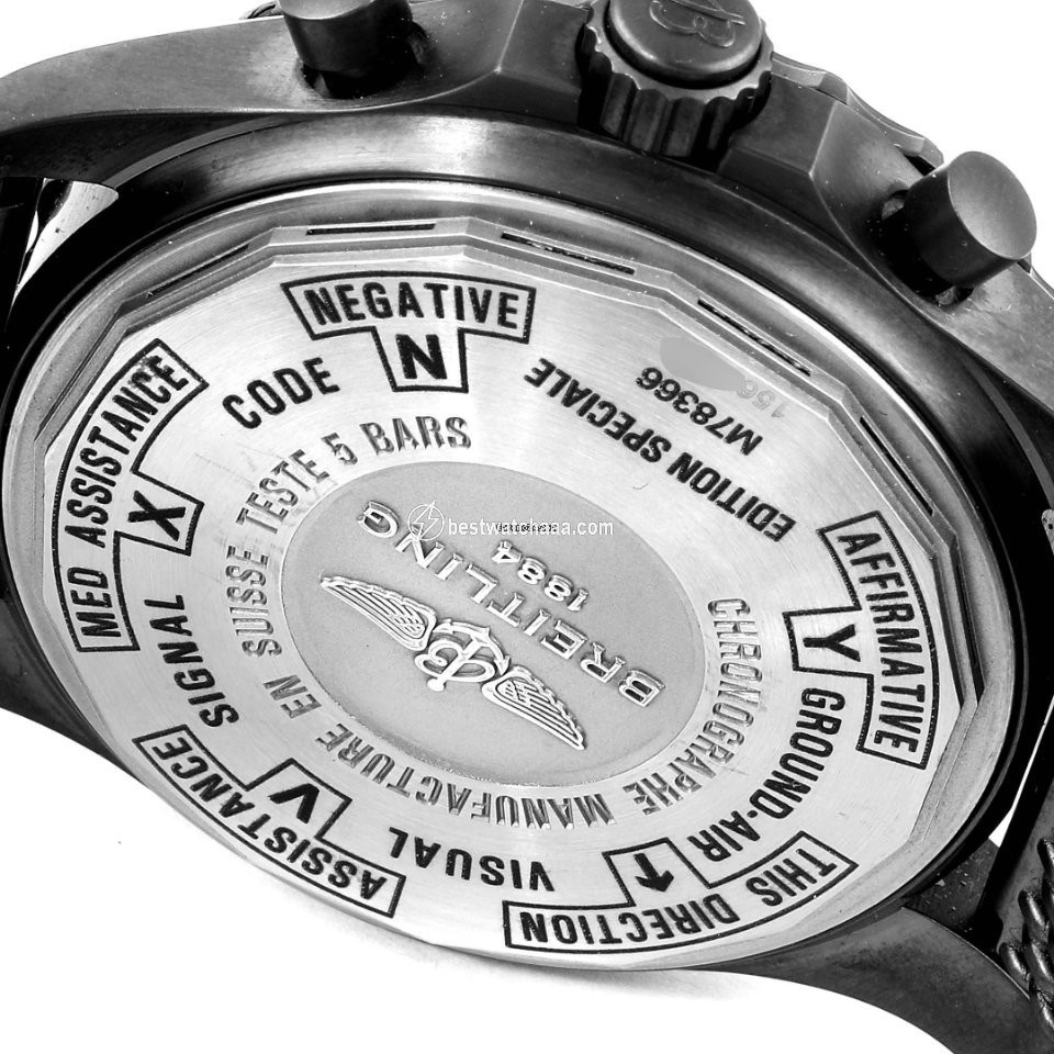 Breitling Chronospace Military Mens watch Unisex Quartz Steel M78366 - gallery