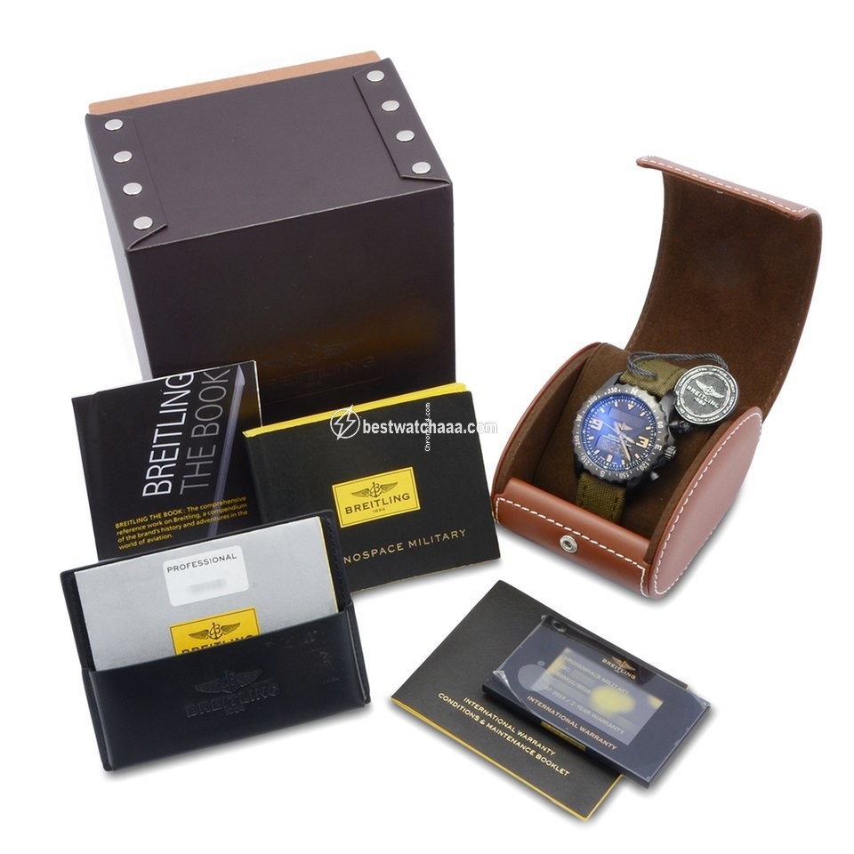 Breitling Chronospace Military Mens watch Unisex Quartz Steel M7836622 BD39 - gallery